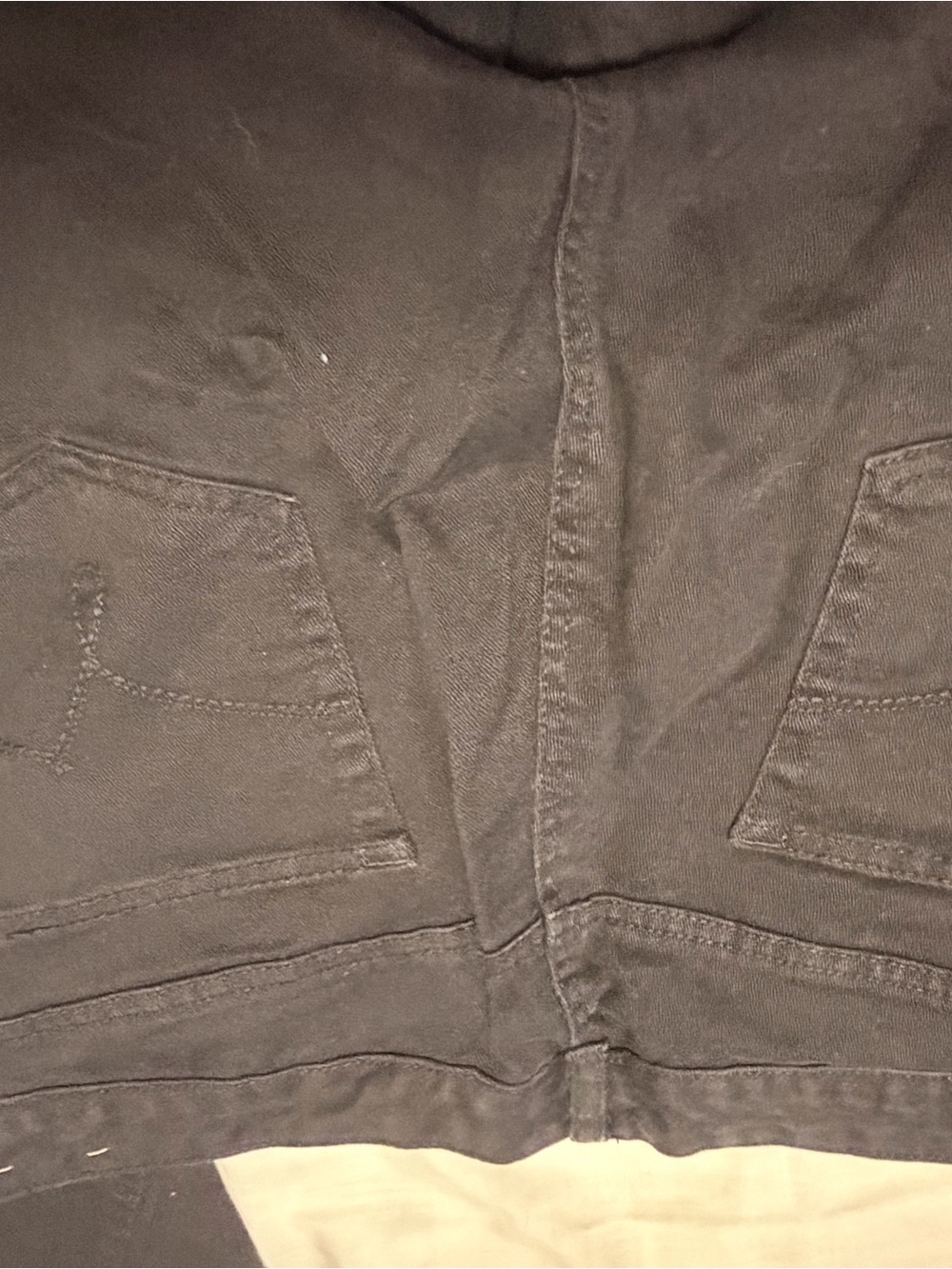 Gloria Vanderbilt Straight-Leg Jeans in Black - Picture 3 of 4